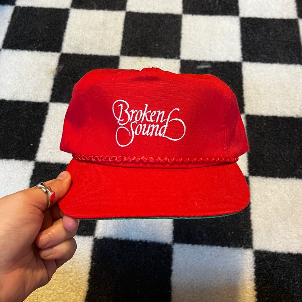 Vintage Broken Sound Derby Cap